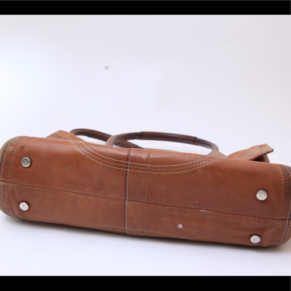 COACH™ Leather Saddle Bag - Picture 5 of 7